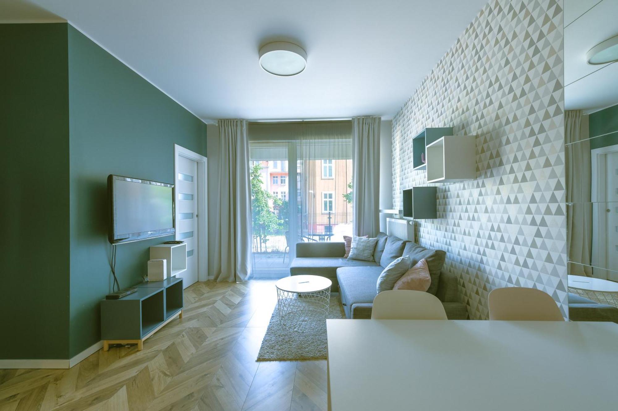 Apartamenty Wrzeszcz Q4Apartments Gdańsk Exteriör bild